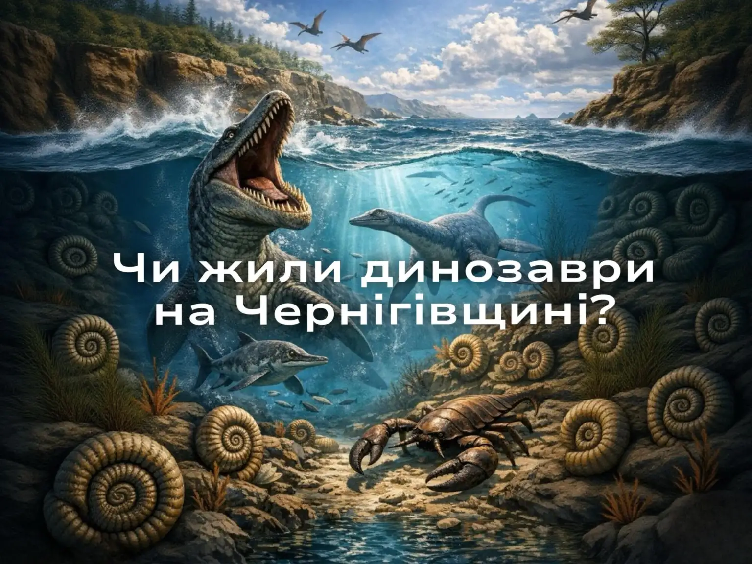 Загублений світ Чернігівщини: хто панував у регіоні до появи людей