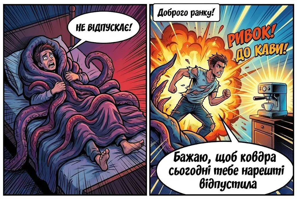 Прикольні привітання з добрим ранком: смішні картинки та приколи для гарного настрою