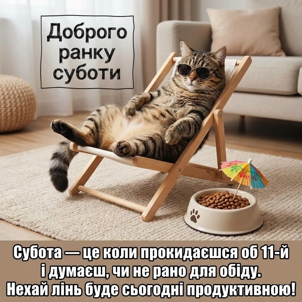 Доброго ранку суботи: найкращі листівки та душевні побажання для гарного вихідного