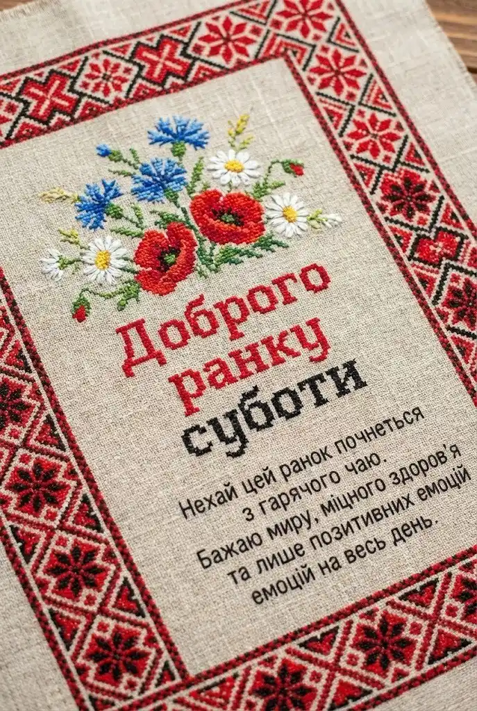 Доброго ранку суботи: найкращі листівки та душевні побажання для гарного вихідного