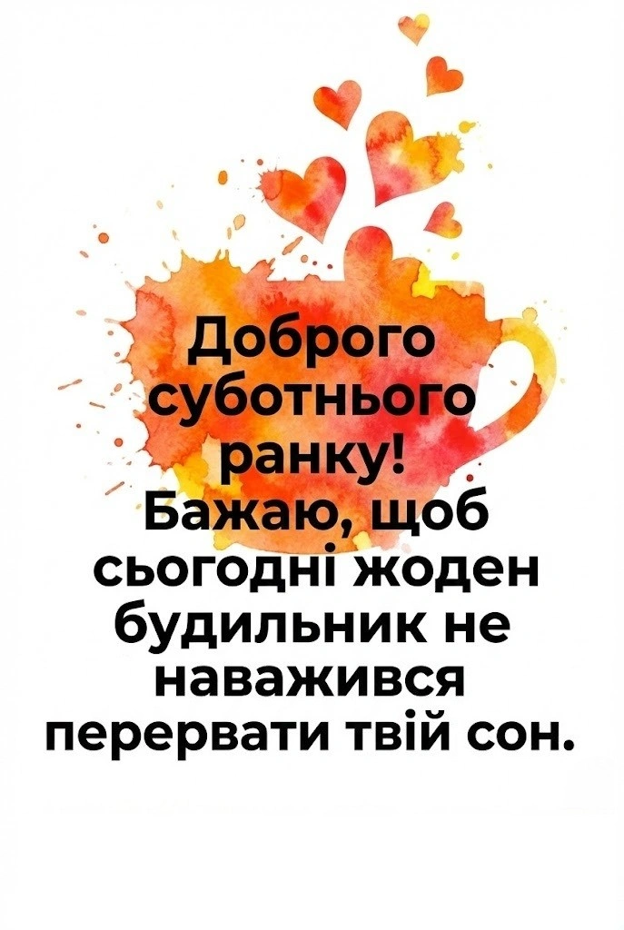 Доброго суботнього ранку: найкращі картинки та душевні побажання для чудового відпочинку