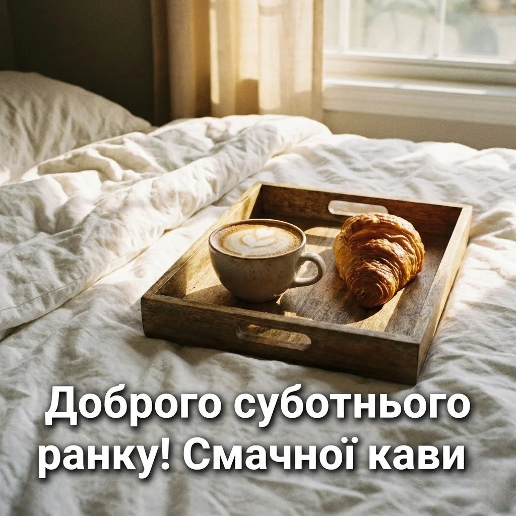Доброго ранку, субота: красиві картинки та душевні листівки для ідеального вихідного