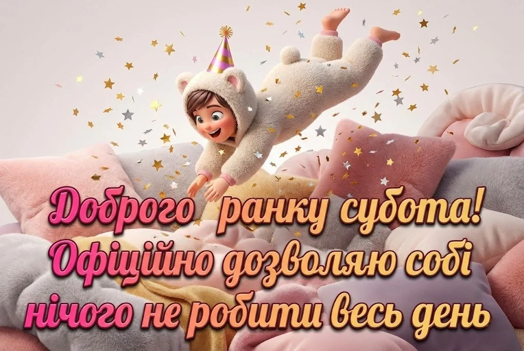 Доброго ранку, субота: красиві картинки та душевні листівки для ідеального вихідного