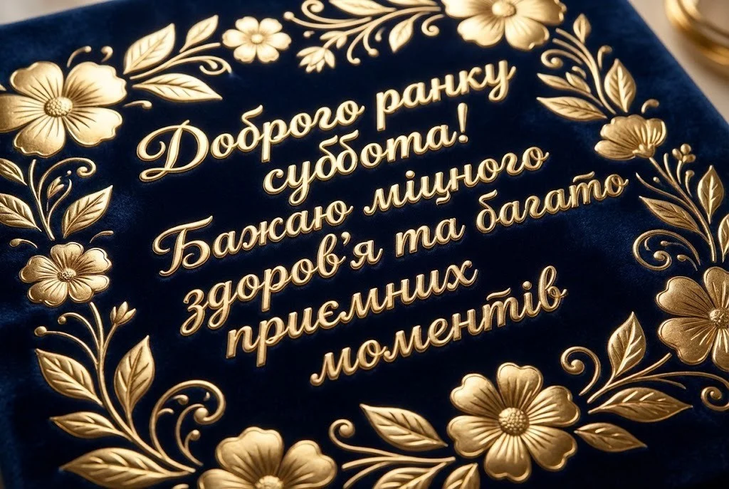 Доброго ранку, субота: красиві картинки та душевні листівки для ідеального вихідного