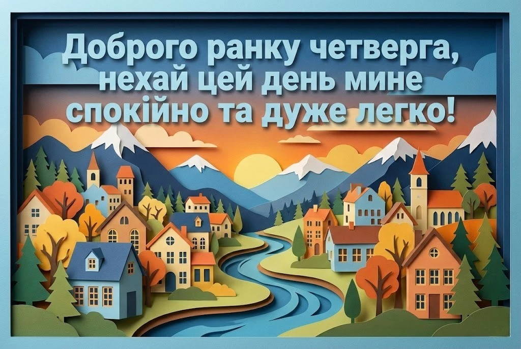 Доброго ранку четверга: найкращі картинки та щирі побажання для піднесеного настрою