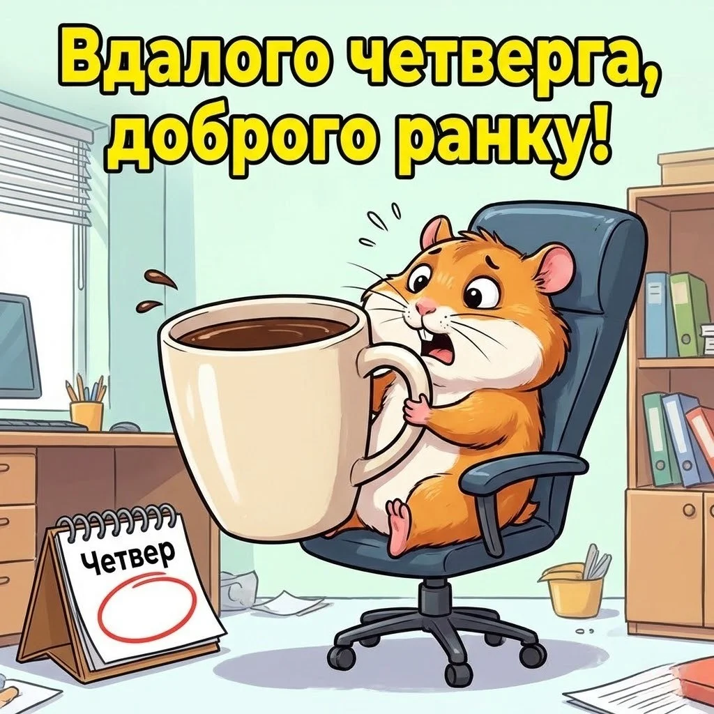 Доброго ранку четверга: найкращі картинки та щирі побажання для піднесеного настрою