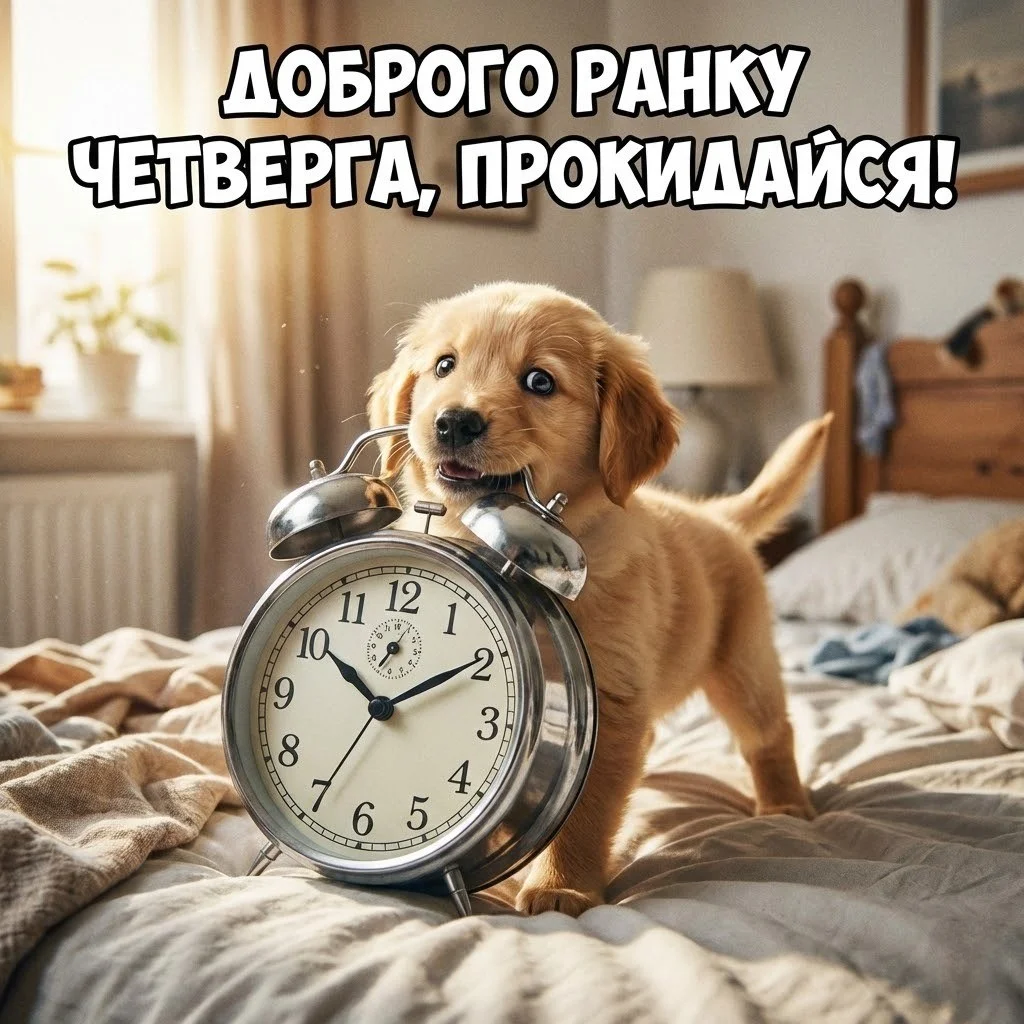 Доброго ранку четверга: найкращі картинки та щирі побажання для піднесеного настрою