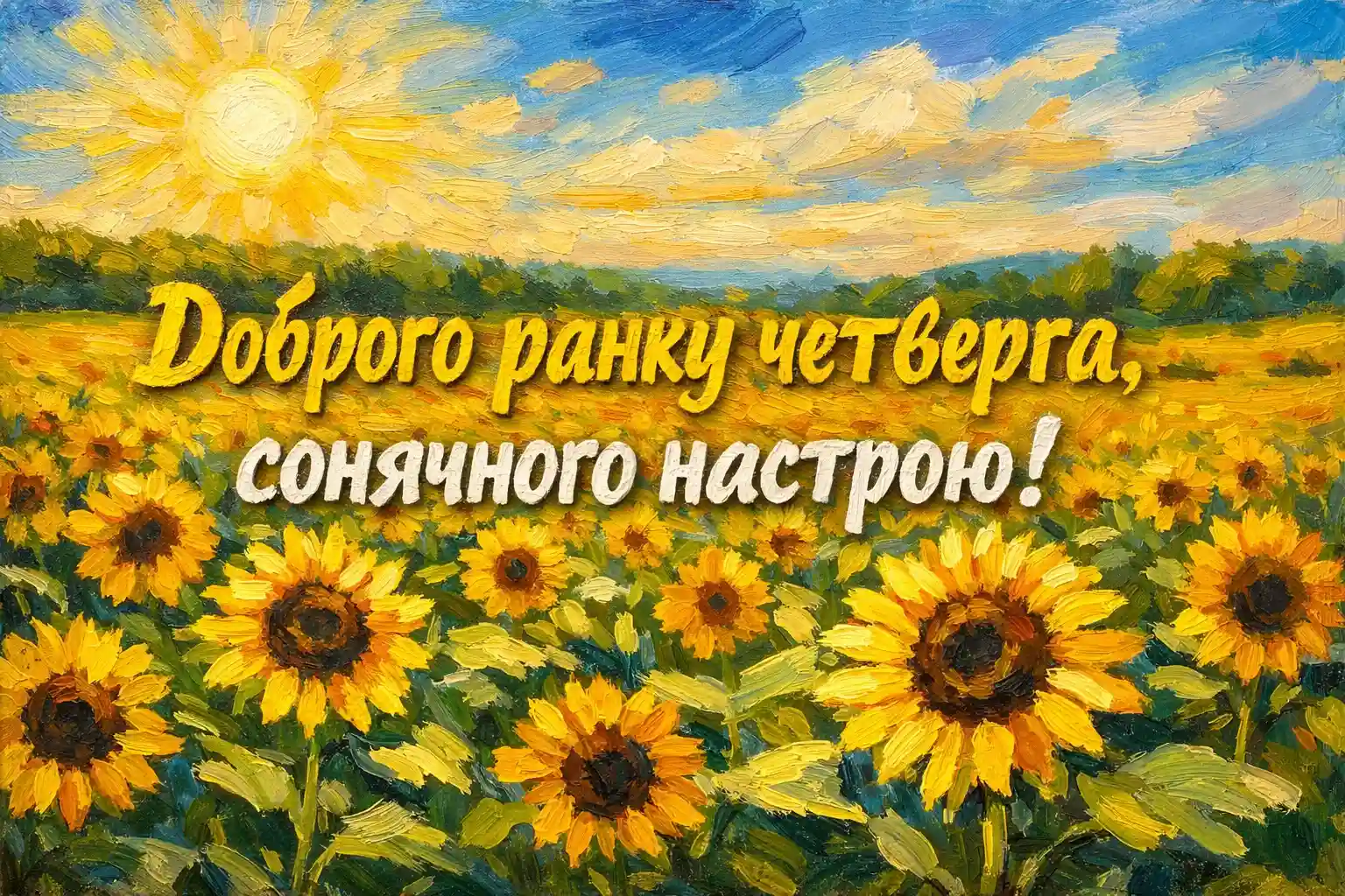 Доброго ранку четверга: найкращі картинки та щирі побажання для піднесеного настрою