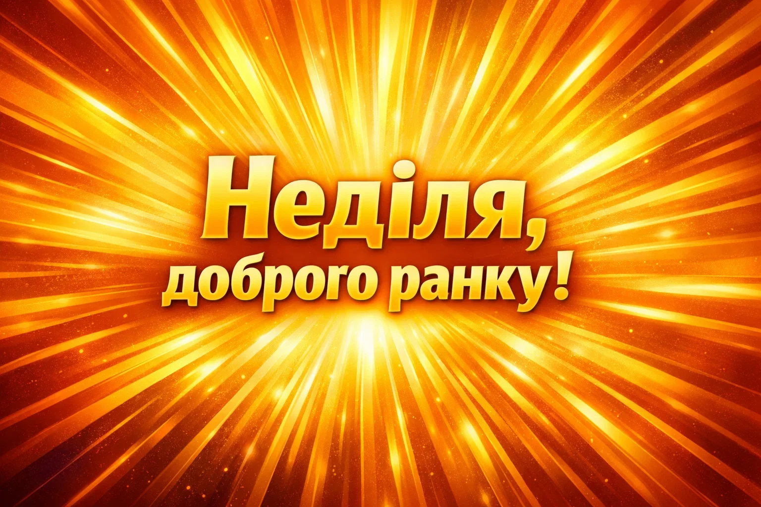 Неділя: доброго ранку та гарного відпочинку у найкращих картинках і побажаннях