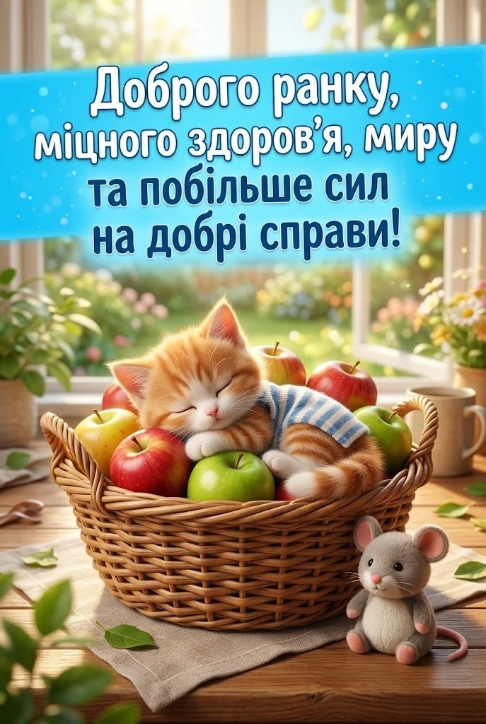 Доброго ранку, здоров’я вам і миру: найтепліші побажання та мальовничі картинки для душі