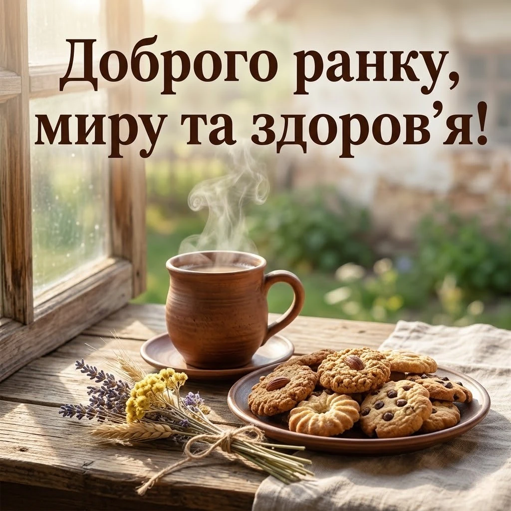 Доброго ранку, здоров’я вам і миру: найтепліші побажання та мальовничі картинки для душі