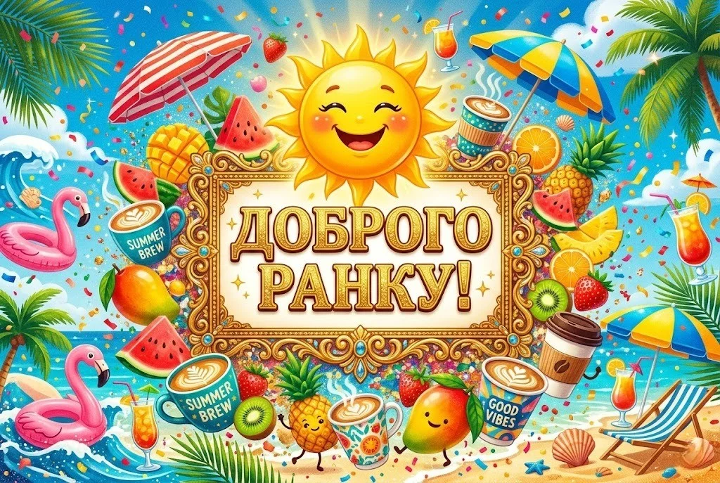 Доброго літнього ранку: яскраві картинки та найтепліші побажання для чудового настрою