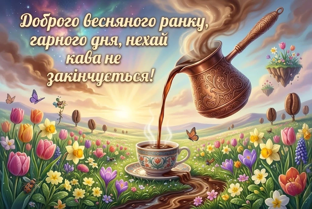 Доброго весняного ранку та гарного дня: прикольні картинки для чудового настрою