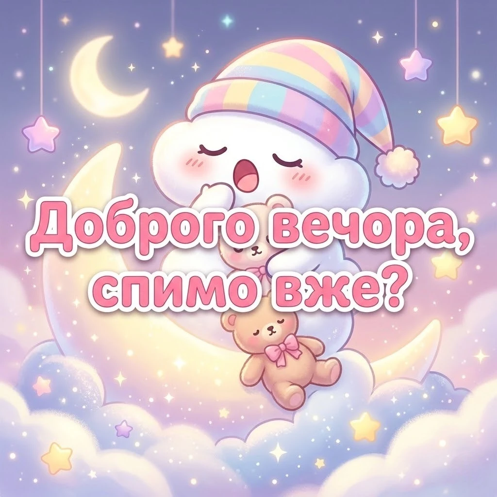 Доброго вечора, на добраніч і спокійної ночі: душевні побажання та картинки для затишку