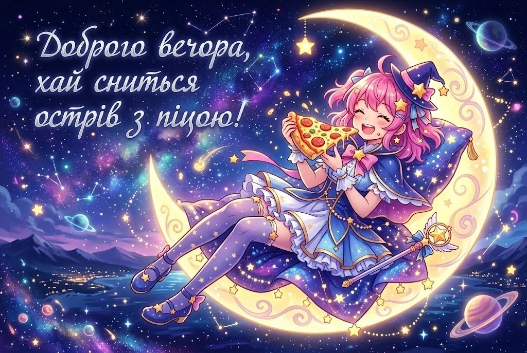 Доброго вечора, на добраніч і спокійної ночі: душевні побажання та картинки для затишку