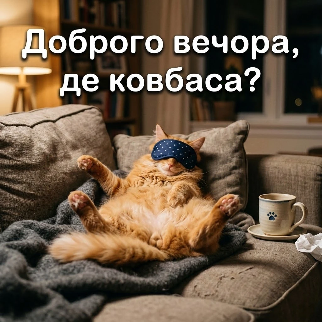 Доброго вечора, на добраніч і спокійної ночі: душевні побажання та картинки для затишку