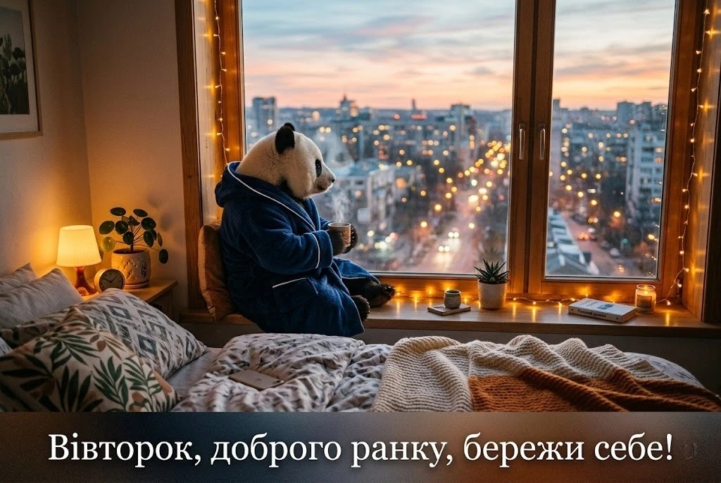 Вівторок, доброго ранку: душевні картинки та прикольні листівки для позитивного настрою