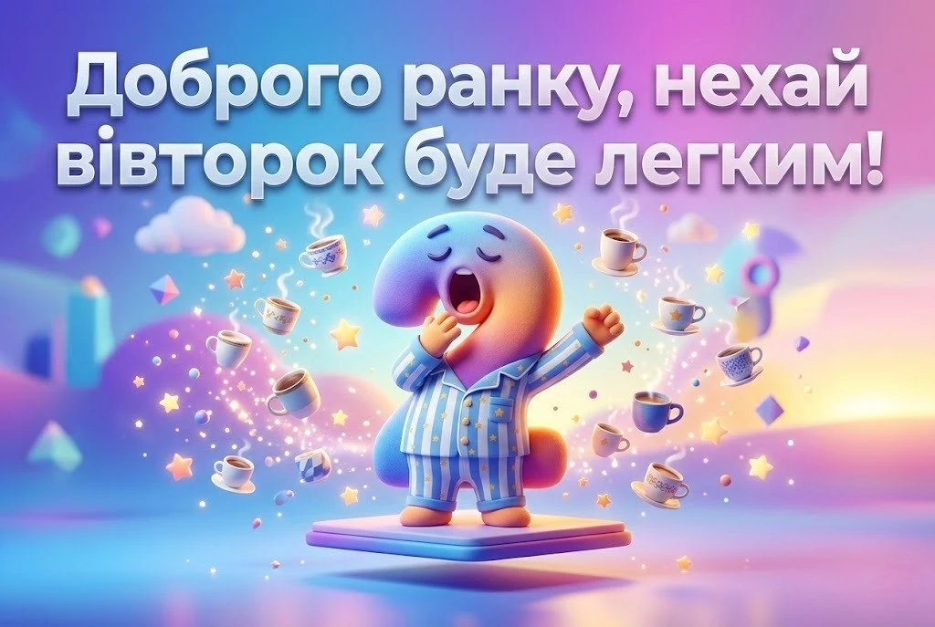 Вівторок, доброго ранку: душевні картинки та прикольні листівки для позитивного настрою
