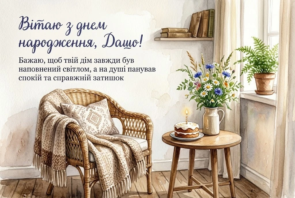 Дашуля, зі святом! Підбірка душевних побажань для іменинниці