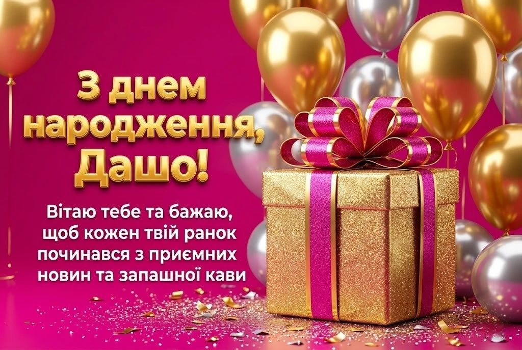 Дашуля, зі святом! Підбірка душевних побажань для іменинниці