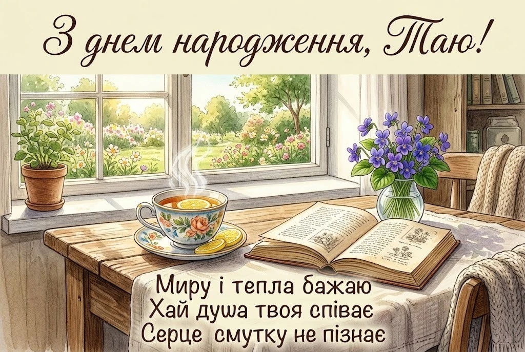 З днем народження, Таю! Підбірка зворушливих побажань на будь-який смак