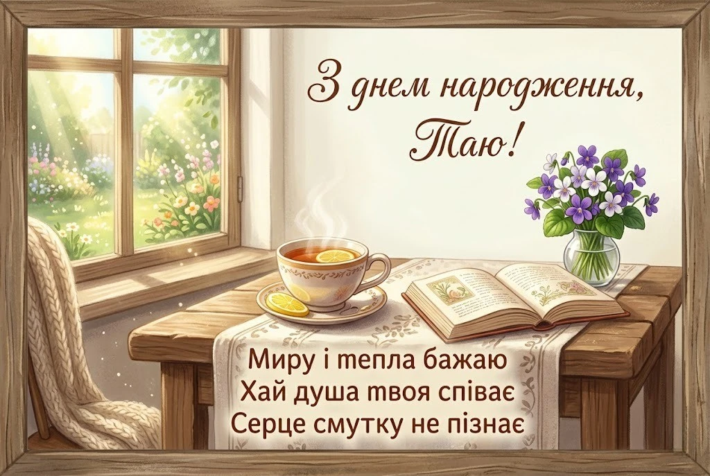 З днем народження, Таю! Підбірка зворушливих побажань на будь-який смак