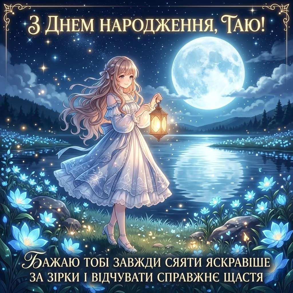З днем народження, Таю! Підбірка зворушливих побажань на будь-який смак