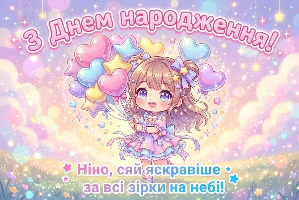 З днем народження, Ніно! Щирі побажання, що зігрівають серце