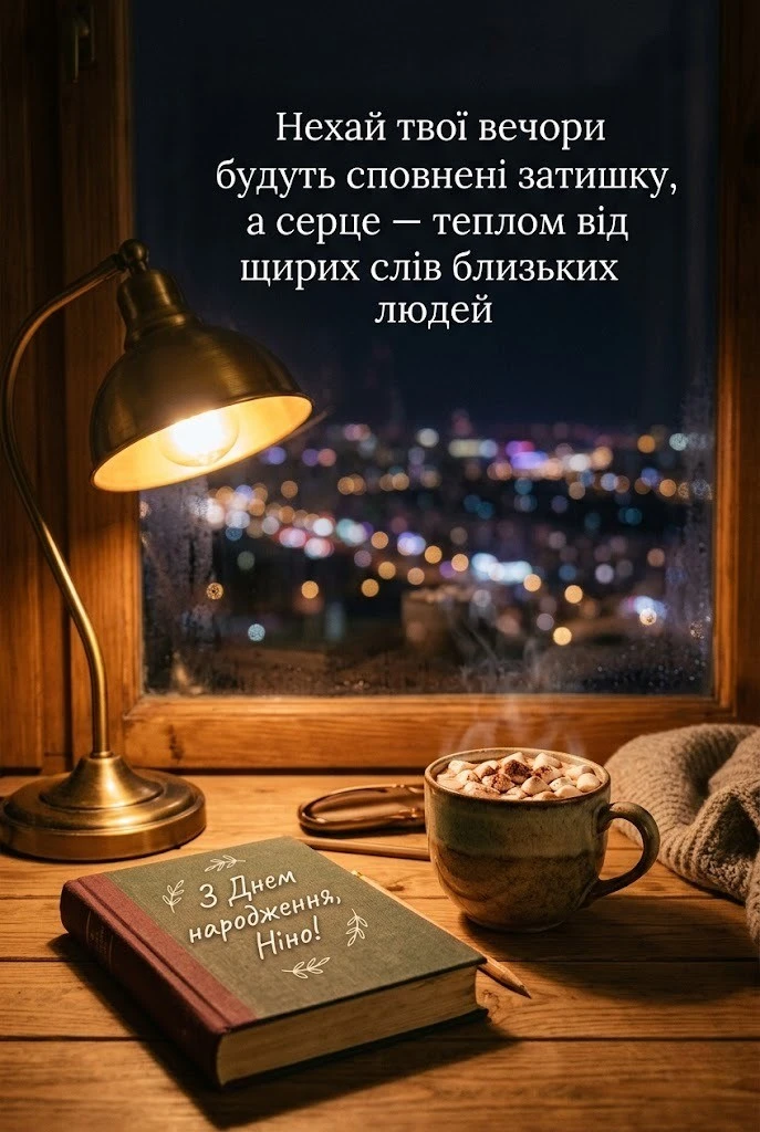 З днем народження, Ніно! Щирі побажання, що зігрівають серце