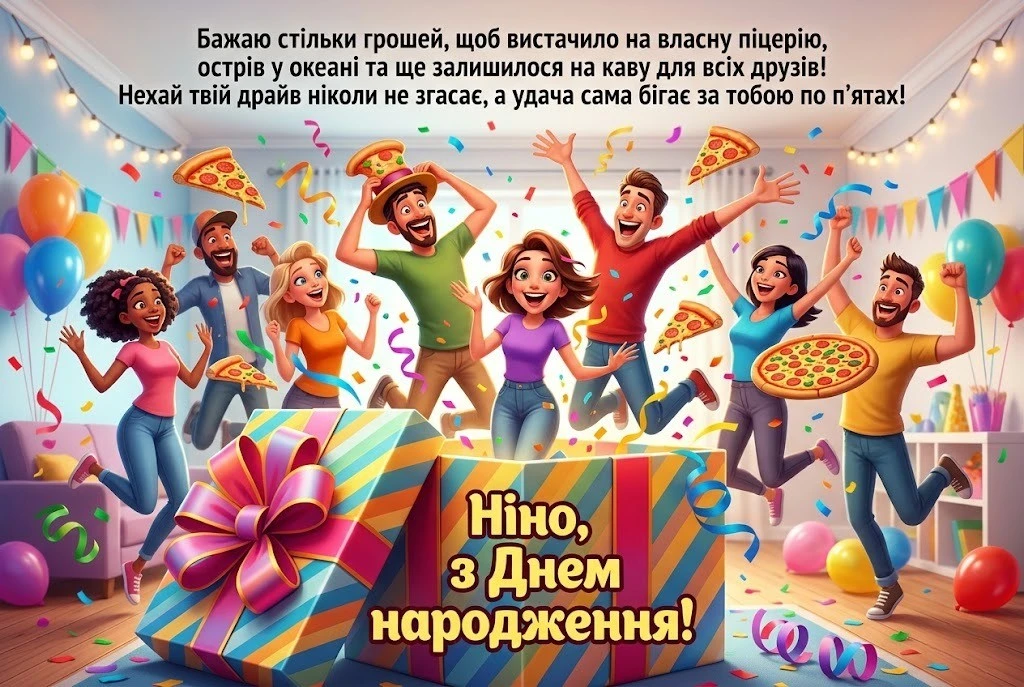 З днем народження, Ніно! Щирі побажання, що зігрівають серце