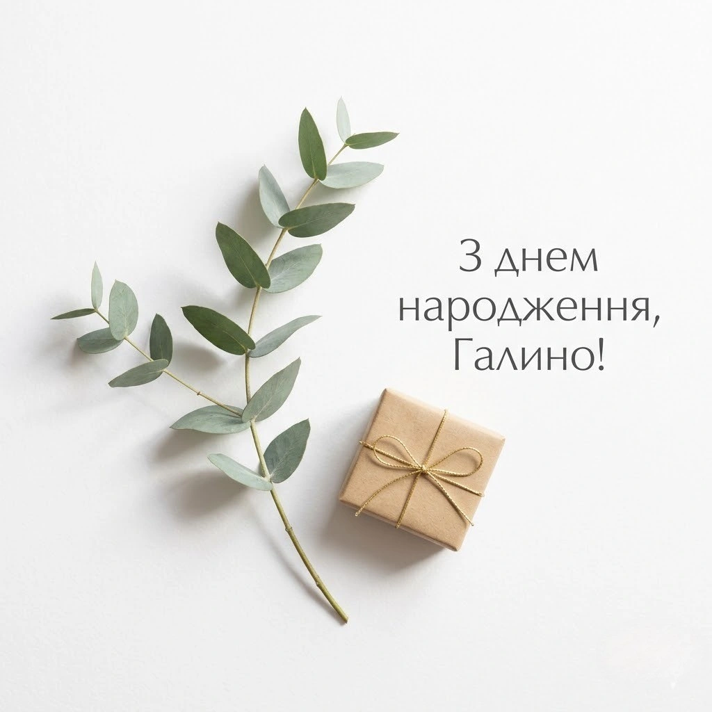 Привітання з днем народження Галино: від щирого серця до самих зірок
