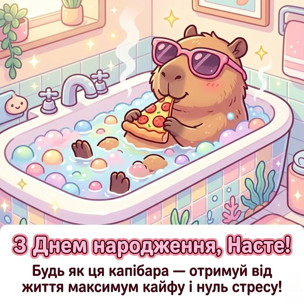 Найкращі привітання з днем народження для Насті: від романтики до офіційних слів