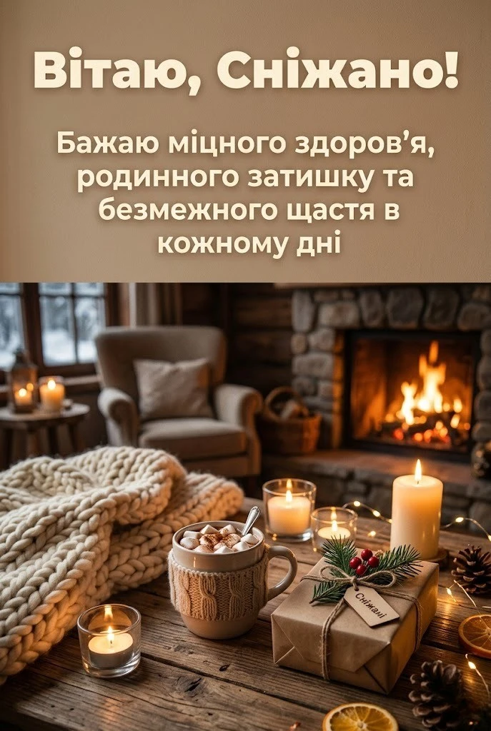 З днем народження, Сніжаночко! Зворушливі побажання для найрідніших