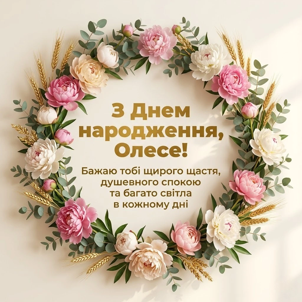 Олесю, вітаю! 50+ натхненних привітань для чудової дівчини