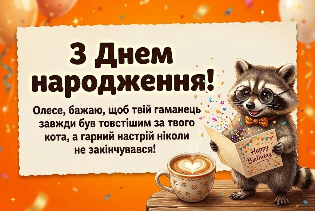 Олесю, вітаю! 50+ натхненних привітань для чудової дівчини