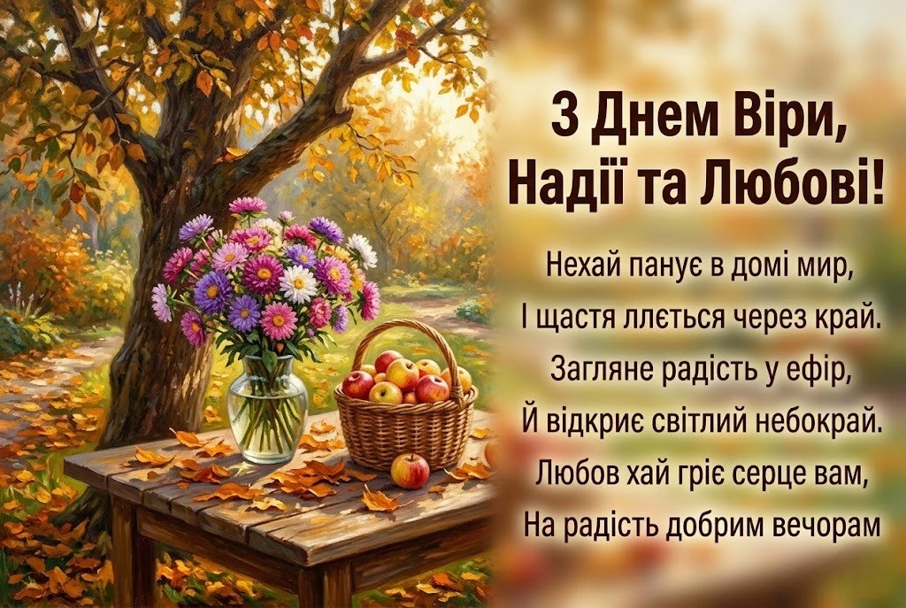Віра, Надія, Любов: картинки, що дарують душевний спокій
