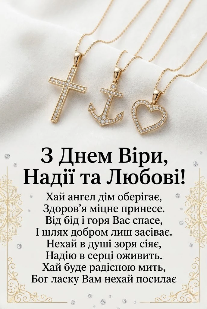 Віра, Надія, Любов: картинки, що дарують душевний спокій