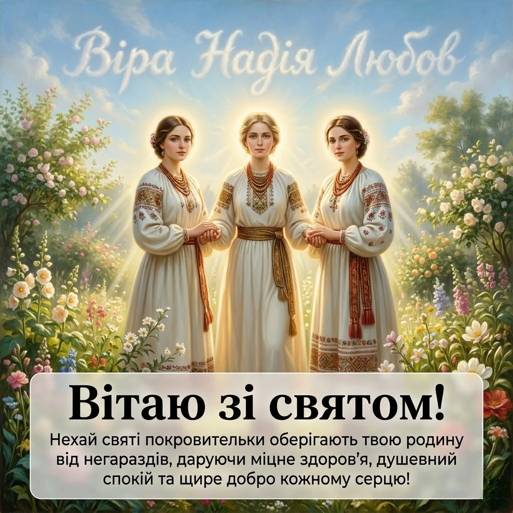 Віра, Надія, Любов: картинки, що дарують душевний спокій