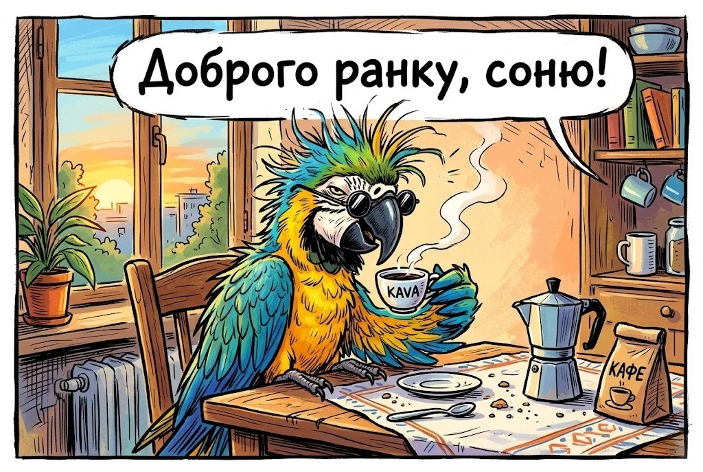Прикольні картинки доброго ранку: добірка позитивних листівок для чудового настрою