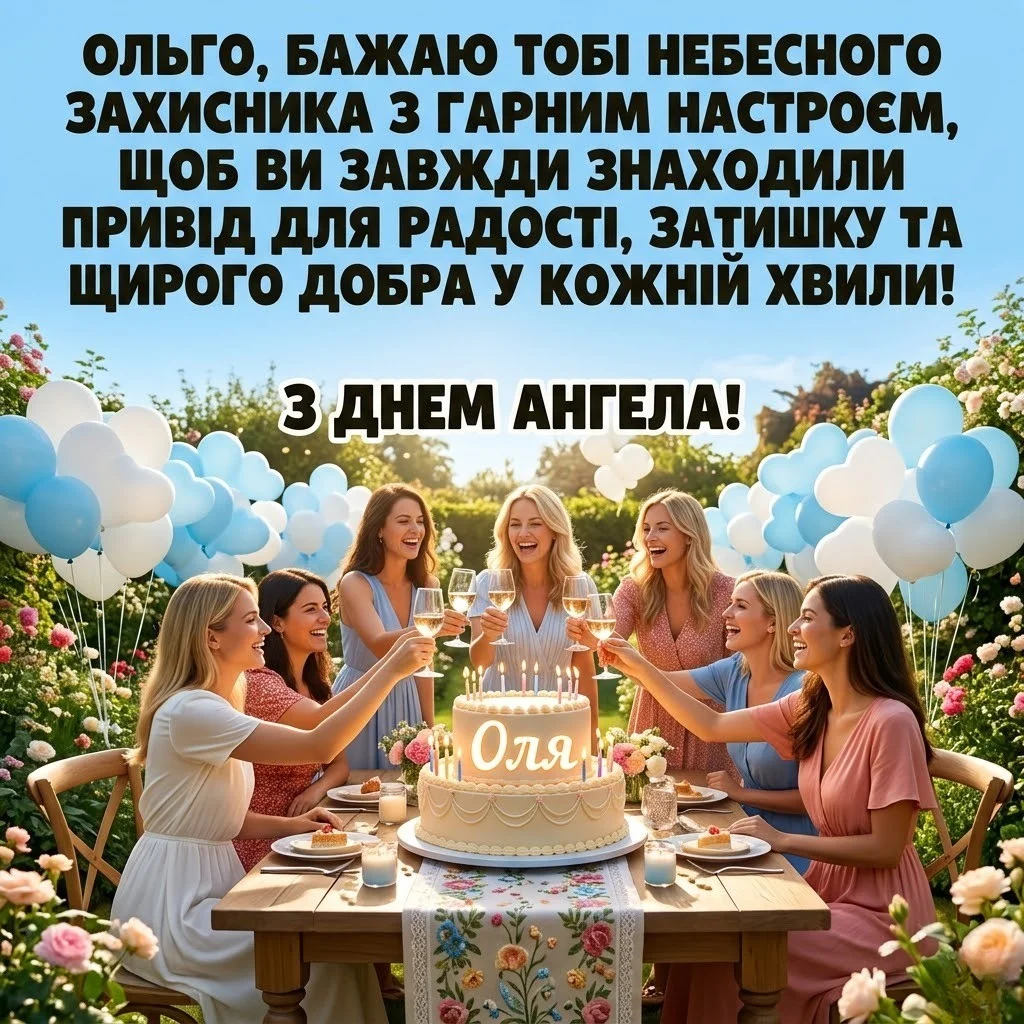 Світле свято іменин: вітаємо Ольгу з днем її ангела