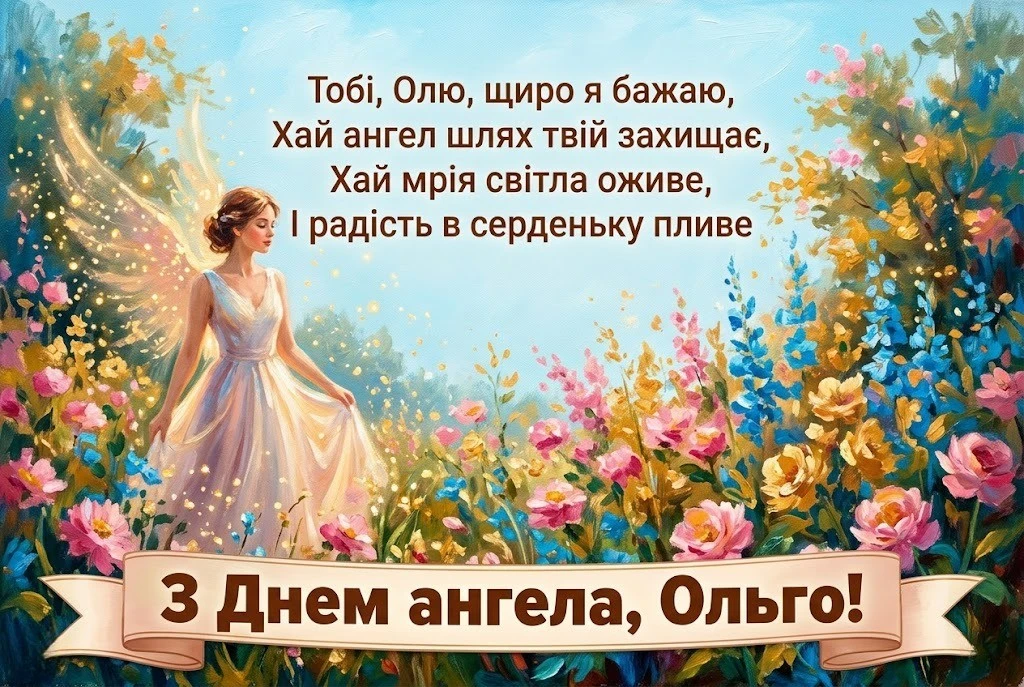 Світле свято іменин: вітаємо Ольгу з днем її ангела