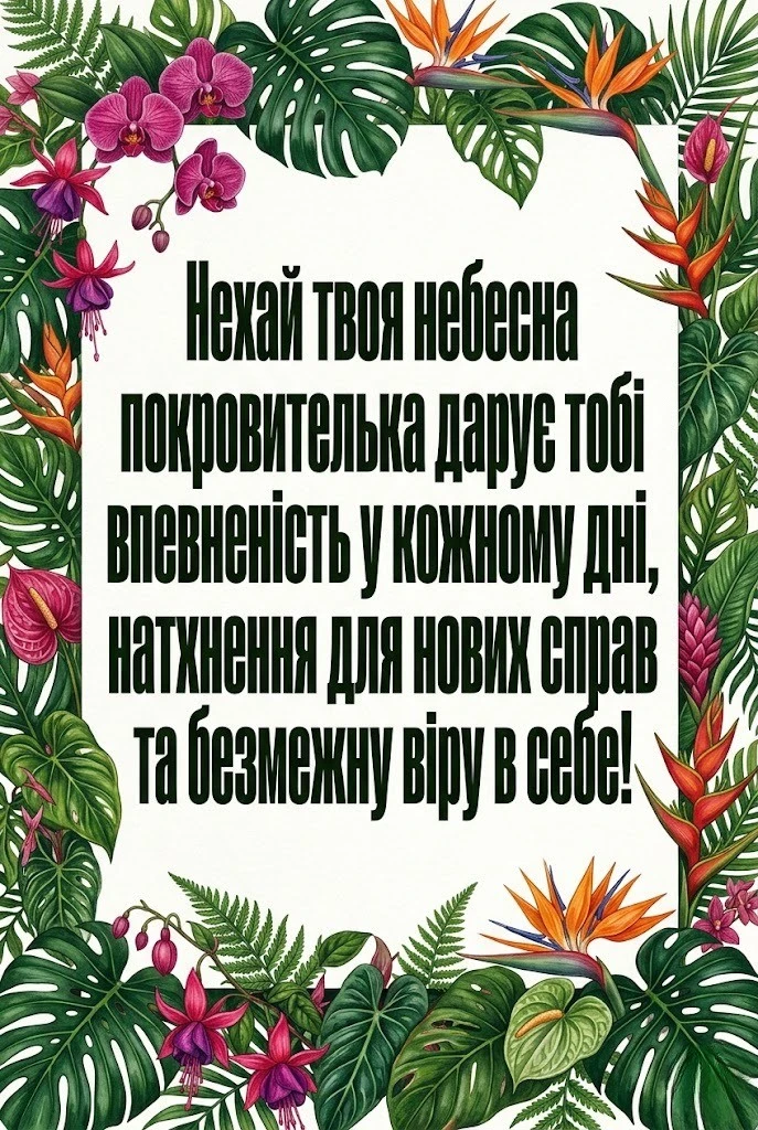 Найкращі побажання для Оксани в день її небесної покровительки