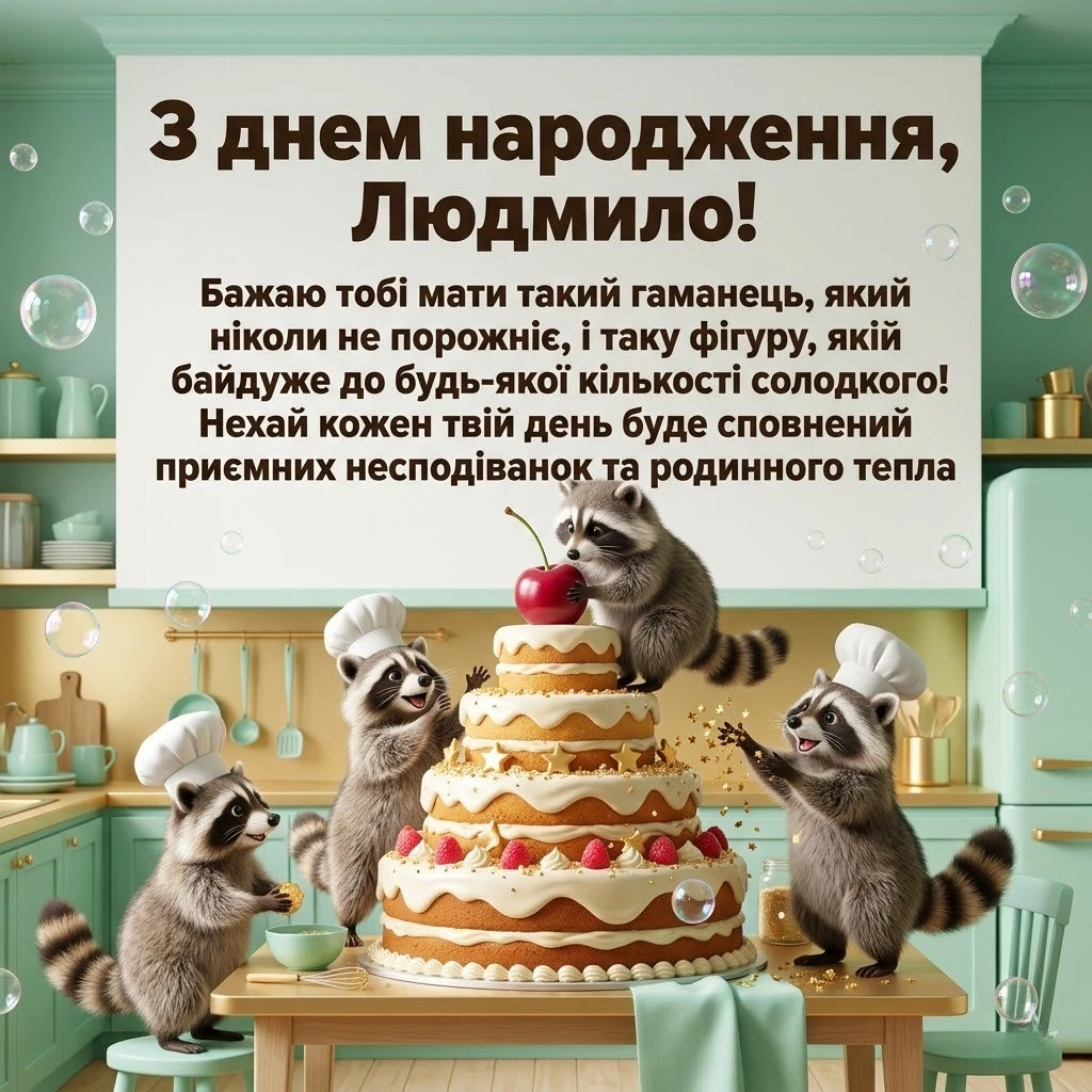 Людмило, зі святом! Незабутні привітання для особливої жінки
