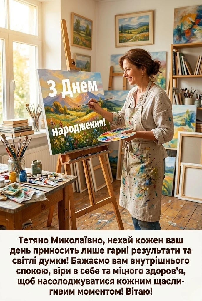 Тетяно Миколаївно, зі святом! Підбірка душевних привітань на будь-який смак