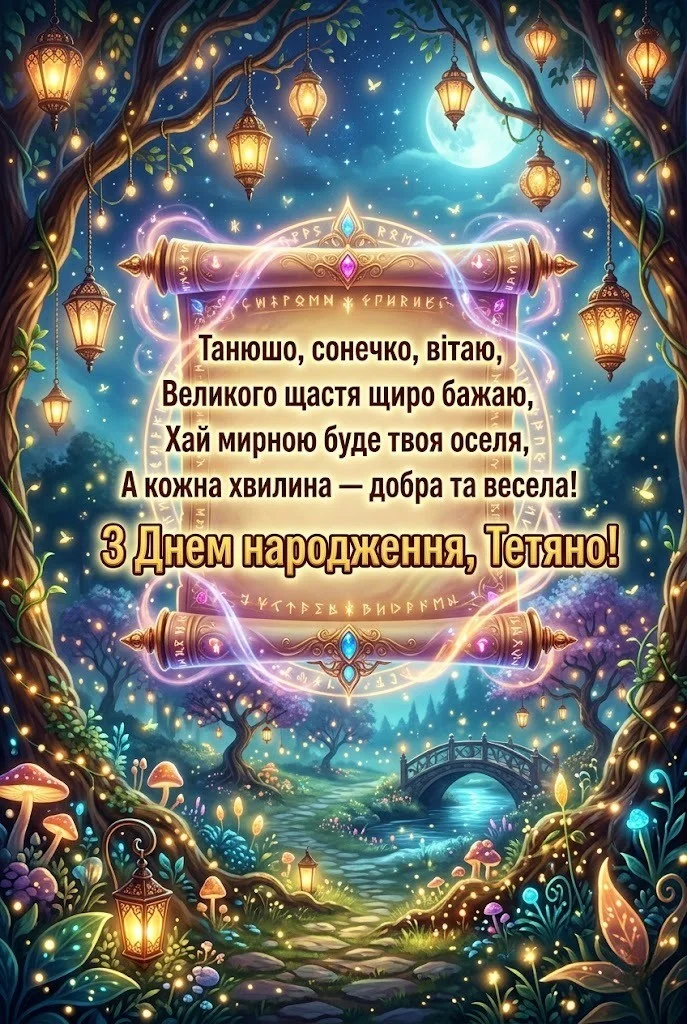 З днем народження, Тетяно! Підбірка зворушливих побажань для Танюші