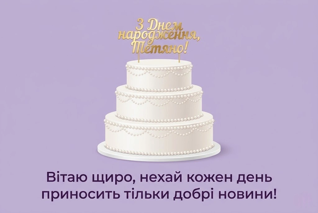 З днем народження, Тетяно! Підбірка зворушливих побажань для Танюші
