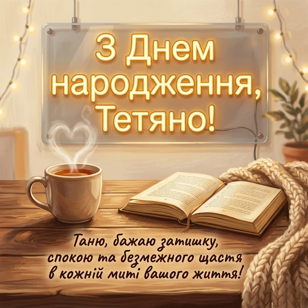 З днем народження, Тетяно! Підбірка зворушливих побажань для Танюші