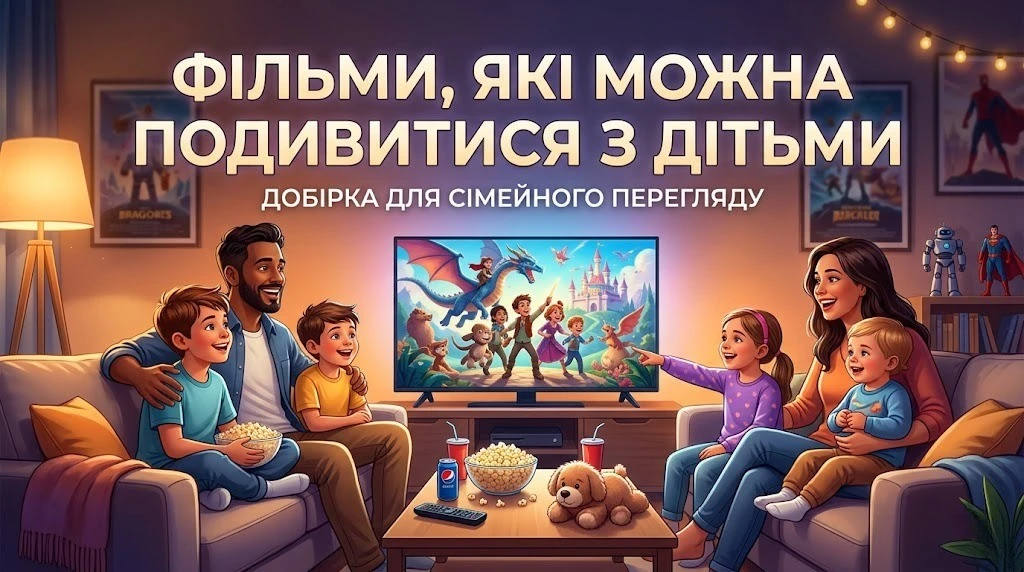 Фільми, які можна подивитися з дітьми: від японської анімації до живих пригод