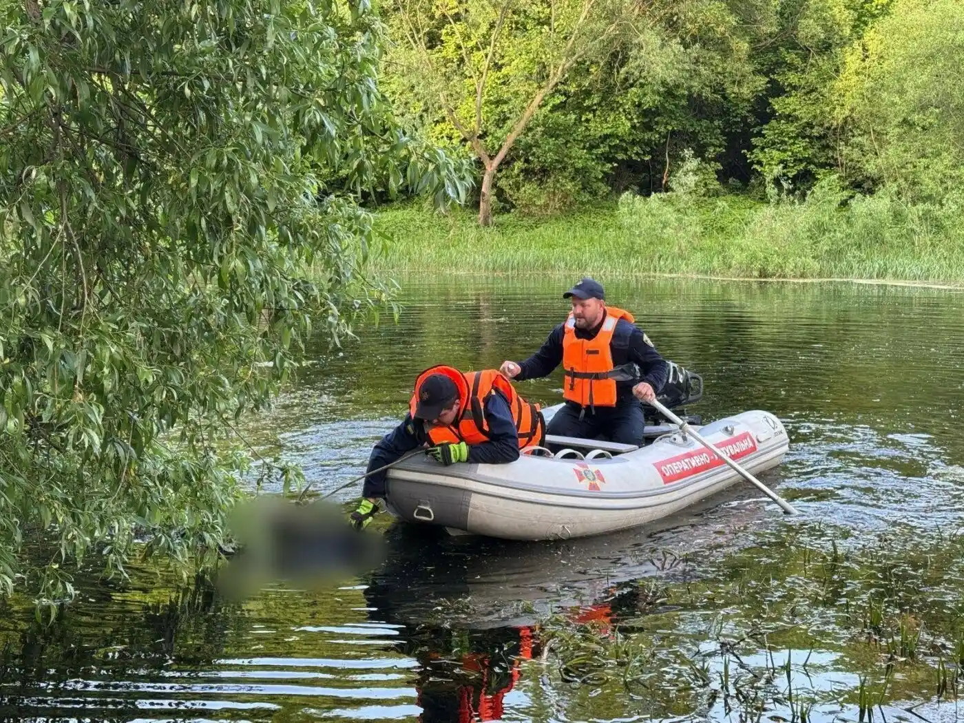 На Чернігівщині з водойми вилучили тіло загиблого
