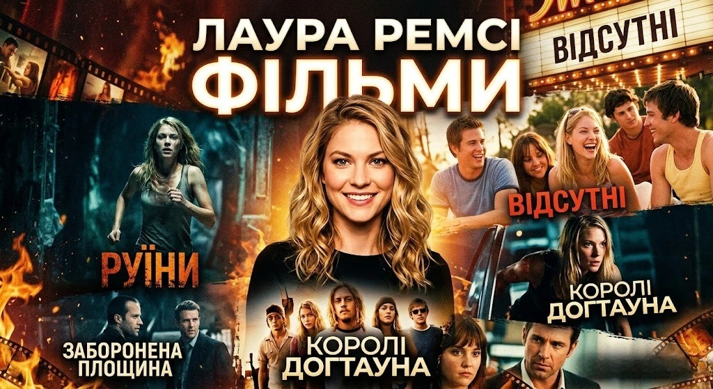 Список фільмів Лаури Ремсі з описами та рейтингами